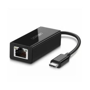 Ugreen USB-C 3.1 GEN1 Male To Gigabit  Ethernet Adapter Black - 50307