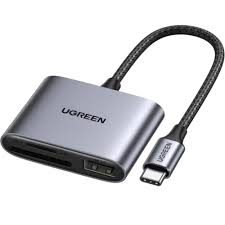 Ugreen USB-C to SD/TF + USB 2.0 Memory Card Reader - 80798