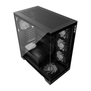 XPG Invader X BTF Mid Tower Gaming Chassis – Black