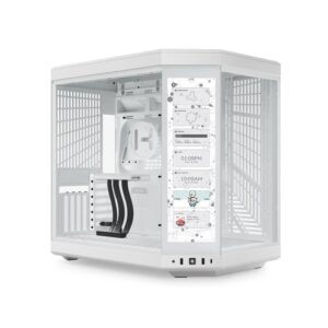 Hyte Y70 Touch ATX Pc Case - White