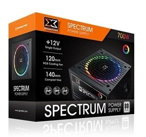 Xigmatek Spectrum 700W 80+ White RGB Power Supply Unit