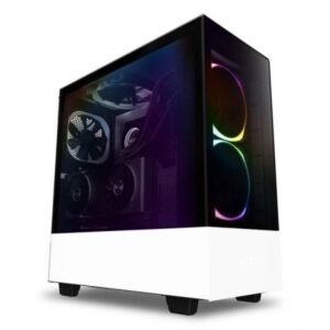 NZXT H510 Elite Mid-Tower Computer Case - Matte White