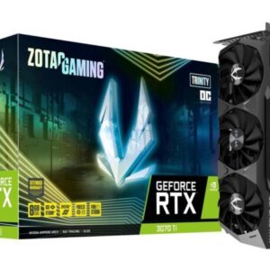 ZOTAC GAMING GeForce RTX 3070 Ti Trinity OC 8GB GDDR6X 256-bit 19 Gbps PCIE 4.0 Gaming Graphics Card, IceStorm 2.0 Advanced Cooling, SPECTRA 2.0 RGB Lighting, ZT-A30710J-10P