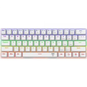 T-Dagger Arena T-TGK321 60% Mechanical Keyboard | White