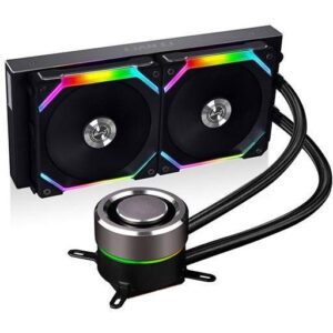 Lian Li Galahad AIO 240 RGB UNI FAN SL120 Edition Closed Loop All-in-One CPU Liquid Cooler GA-240SLB Black
