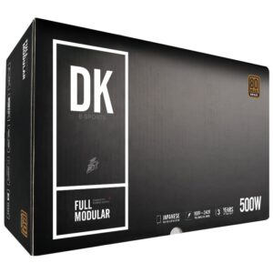 1st Player PS500AX 500W 80 Plus Bronze Certified Full Modular Power Supply