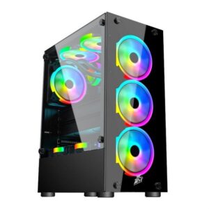 1st player FIREDANCING series V2-A Black With 4 G6-4pin Fans (free shipping)