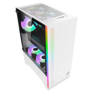 1st player BS-3 (ATX) White Without Fan Mid Tower Gaming Case