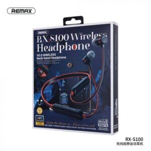 REMAX Neck-Band Sports Wireless Earphone RX-S100 (Support SD card) “