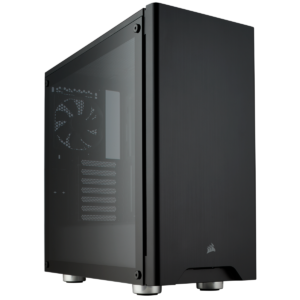 Corsair 275R Mid-Tower PC Case with Tempered Glass Panels (Black)