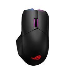 ASUS P704 ROG Chakram RGB Wireless Gaming Mouse – QI Charging, Programmable Joystick, Tri-Mode Connectivity (Wired/2.4GHz/Bluetooth), Advanced 16000 DPI Sensor, Screw-Less Magnetic Design, Aura Sync Lighting
