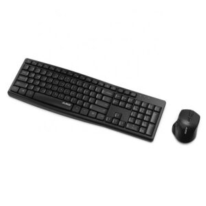 Ajazz A2030W 2.4GHz Wireless Keyboard 106 Key Waterproof Mute Keyboard Ergonomic Combos Chocolate Key Cap Office Laptop Desktop