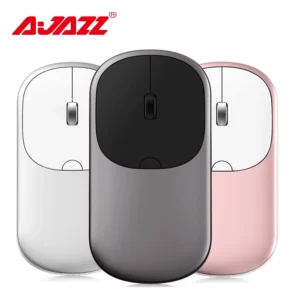 Ajazz I35T Mouse 2.4G / Bluetooth 4.0 Dual-mode Wireless Mouse Lightweight Office Mice Chargeable Silent Mouse For Windows / Mac