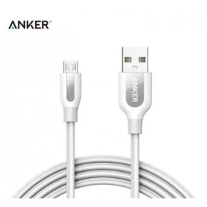 Anker PowerLine + Micro USB Cable 6ft – White