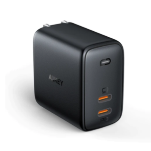 Aukey Omnia Duo 65W Dual-Port PD Charger with Dynamic Detect (PA-B4)