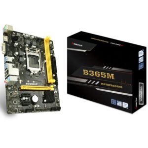 BIOSTAR B365MHC Intel LGA1151 Socket m-ATX Motherboard | Intel 8th / 9th Gen