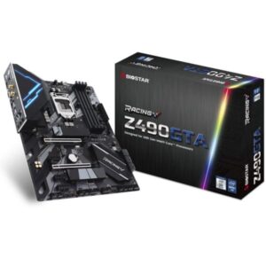 BIOSTAR Z490GTA Racing LGA1200 10th / 11th Generation Intel Motherboard | 4 Slot DDR4 Upto 4400MHZ