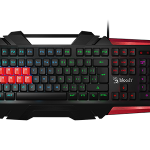 Bloody B3590R – 8 Light Strike Mechanical Gaming Keyboard – Black Grey