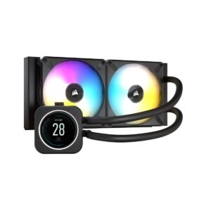Corsair iCUE H100i ELITE LCD Display Liquid CPU Cooler