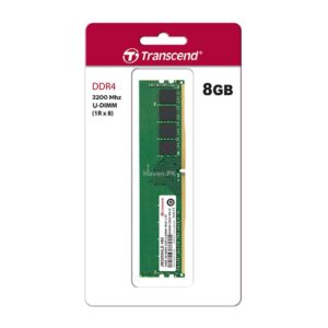 Transcend DDR4 Memory Module | 8GB Capacity | 3200Mhz Speed
