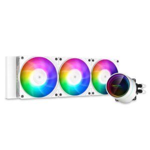 Deepcool Castle 360EX ARGB 360mm All-In-One Liquid CPU Cooler | White
