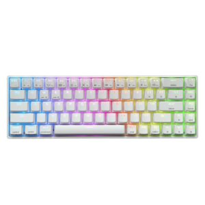 Skyloong SK68 68 Keys Hot-swap RGB Mechanical Keyboard – White (Red Switches)