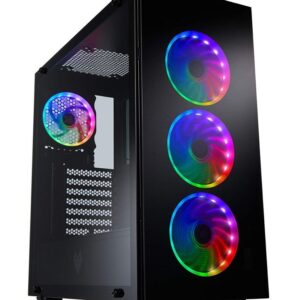 FSP CMT510 Plus Mid Tower Gaming Case with 3 Tempered Glass