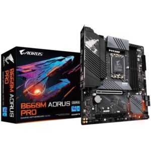 Gigabyte B660M AORUS PRO DDR5 Intel® 12th Generation LGA1700 m-ATX Motherboard | DDR5 Upto 5600MHz