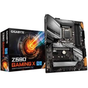 Gigabyte Z590 GAMING X Intel® 11th Generation LGA1200 ATX Motherboard | Direct 12+1 Phases Digital VRM