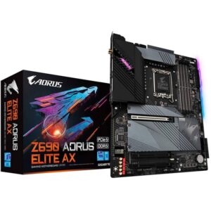 Gigabyte Z690 AORUS ELITE DDR5 Intel® 12th Generation LGA1700 ATX Motherboard | PCIe 5.0 Design | DDR5 Upto 6000MHz