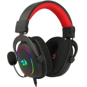 REDRAGON H510 ZEUS-X RGB WIRED GAMING HEADSET - 7.1 SURROUND SOUND USB POWERED FOR PCPS4NS
