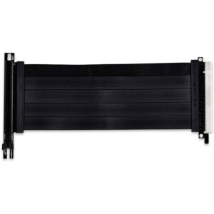 Lian Li Premium PCI-E 16X 4.0 Black Extender Riser Cable 200mm – PW-PCI-420