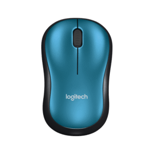 Logitech M185 Wireless Mouse - Blue