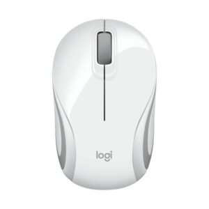 Logitech M187 Wireless Ultra-Portable Mouse (White)