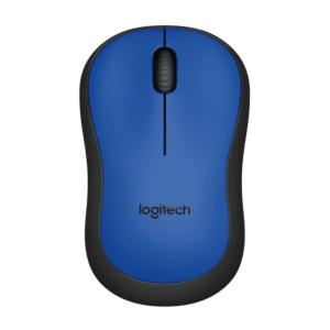 Logitech M221 Silent Wireless Mouse (Blue)
