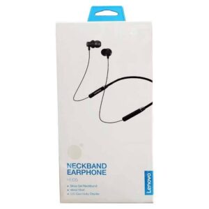 Lenovo HE05 Bluetooth 5.0 Wireless Earphones Magnetic Neckband Bluetooth Headphone Waterproof Stereo Headset with Mic