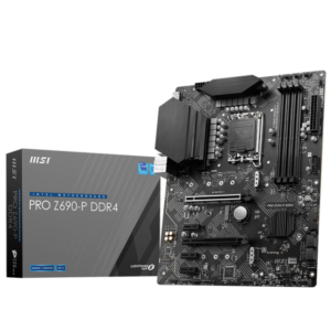 MSI PRO Z690-P DDR4 LGA 1700 Intel Z690 SATA 6Gb/s ATX Intel Motherboard