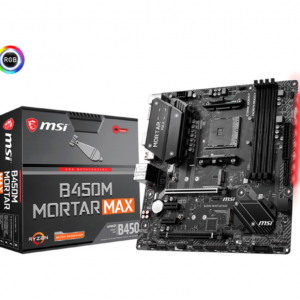 Msi B450m Mortar Max Micro Atx Am4 Motherboard