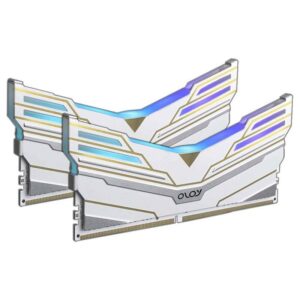 OLOy Warhawk Special Edition RGB DDR4 Desktop RAM Memory Module | Platinum | 16GB 3600MHz (8GB x2)