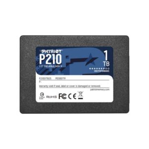 Patriot P210 2.5″ SSD SATA III 1TB