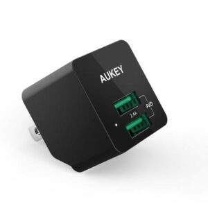 Aukey Mini Dual Port Wall Charger (PA-U32)