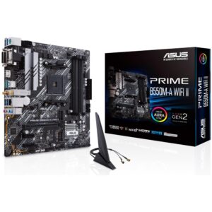 ASUS PRIME B550M-A WIFI II AM4 mATX Motherboard