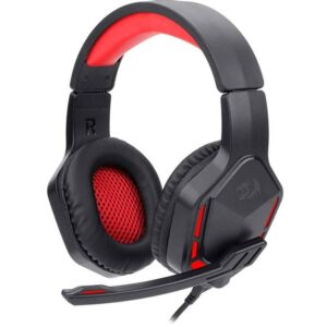 REDRAGON H220 THEMIS 2 WIRED GAMING HEADSET 3.5MM JACK STEREO SURROUND-SOUND, NOISE CANCELLING, MIC, VOLUME CONTROL, COMPATIBLE WITH PC, PS4/3, XBOX ONE, AND NINTENDO SWITCH