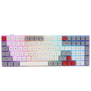 Skyloong SK96 96-Key Mechanical Programmable RGB Keyboard | PBT Retro | Yellow Switches