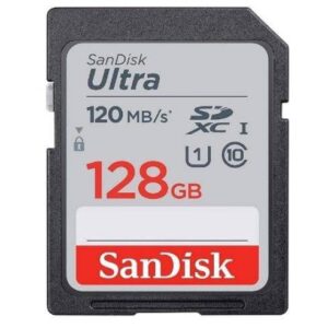 SANDISK ULTRA 128GB SDHC UHS-I MEMORY CARD