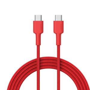 Aukey USB C to USB C Nylon Aramid Fiber PD Cable - 2m ( CB-CD19 )