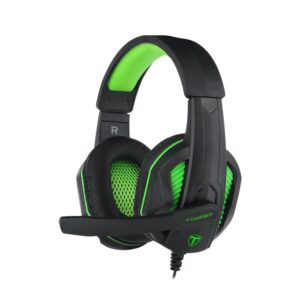 T-Dagger Cook T-RGH100 Stereo Gaming Headset | Black/Green