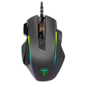 T-Dagger Roadmaster T-TGM307 RGB Backlighting Gaming Mouse | Software Control | Black