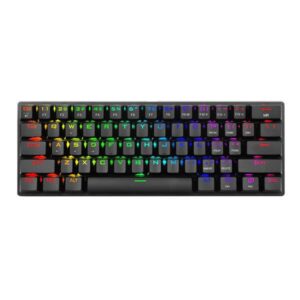 T-Dagger Verde TGK-317 RGB Wireless Mechanical Gaming Keyboard | 60% Layout | Black