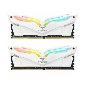 T-Force NightHawk RGB White DDR4 3200MHz 16GB (8GBx2) RAM